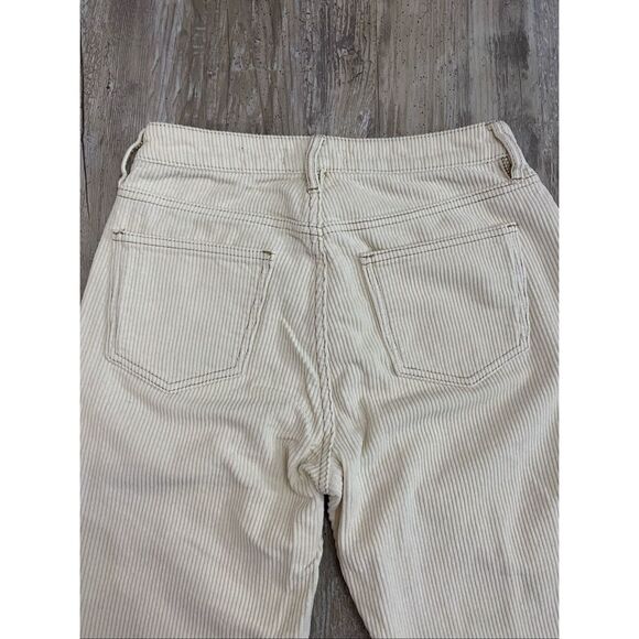 PACSUN Corduroy Mom Jeans Pants Mid Rise Cream Women’s Sz 25 - Picture 6 of 6